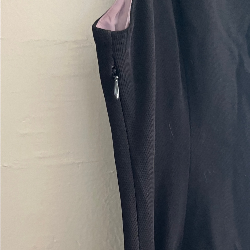 Anthropologie Black and Pink Mini Dress - Picture 9 of 9